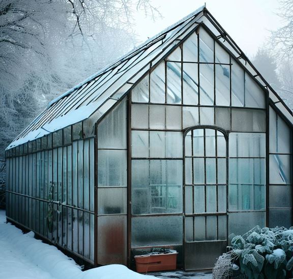 winter greenhouse