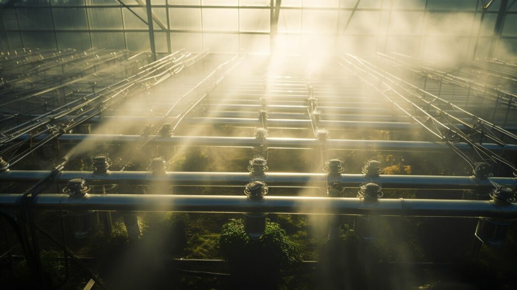 Greenhouse sprinkler system